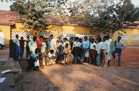 Workshop for building mobility aids for handicapped individuals.
Workshop for building mobility aids for disabled individuals; run in partnership with the Angola Secretariat of State for Social Affairs (SEAS).