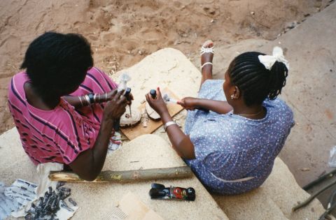 Workshop for building mobility aids for handicapped individuals.
Workshop for building mobility aids for disabled individuals; run in partnership with the Angola Secretariat of State for Social Affairs (SEAS).
