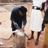 Workshop for building mobility aids for handicapped individuals. 
Workshop for building mobility aids for disabled individuals; run in partnership with the Angola Secretariat of State for Social Affairs (SEAS).