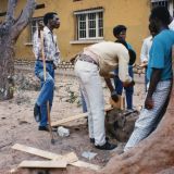 Workshop for building mobility aids for handicapped individuals. 
Workshop for building mobility aids for disabled individuals; run in partnership with the Angola Secretariat of State for Social Affairs (SEAS).