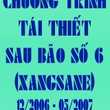 ECHO Post Typhoon Xangsane recovery project